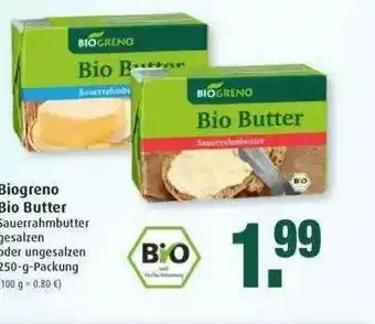 Markant Biogreno Bio Butter Angebot