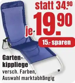 B1 Discount Baumarkt Gartenkippliege Angebot