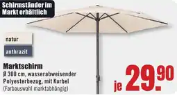 B1 Discount Baumarkt Marktschirm Angebot