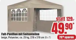 B1 Discount Baumarkt Falt-Pavillon mit Seitenteilen Angebot
