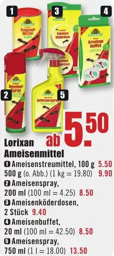 B1 Discount Baumarkt Lorixan Ameisenmittel Angebot