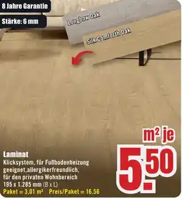 B1 Discount Baumarkt Laminat Angebot