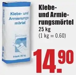 B1 Discount Baumarkt Klebe- und Armierungsmörtel Angebot