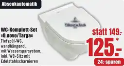 B1 Discount Baumarkt Villeroy & Boch WC-Komplett-Set 0.novo/Targa Angebot
