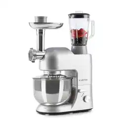Netto Marken-Discount Lucia Küchenmaschine 3-in-1 1800 W / 2,7 PS 5 Ltr Edelstahl BPA-frei Grau Angebot