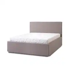 Netto Marken-Discount Letti Moderni Polsterbett Puro Grande 180x200 in Siena Dark Beige Angebot