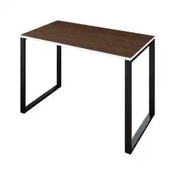 Netto Marken-Discount Letti Moderni Schreibtisch Fulda 110x60 cm – Schwarz mit Wengue Dekor Angebot