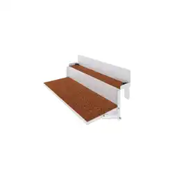 Netto Marken-Discount Letti Moderni Balkontisch – hängend – LEVIRA – Modell 64 – Metall – Weiß – 64x35x29 cm Angebot