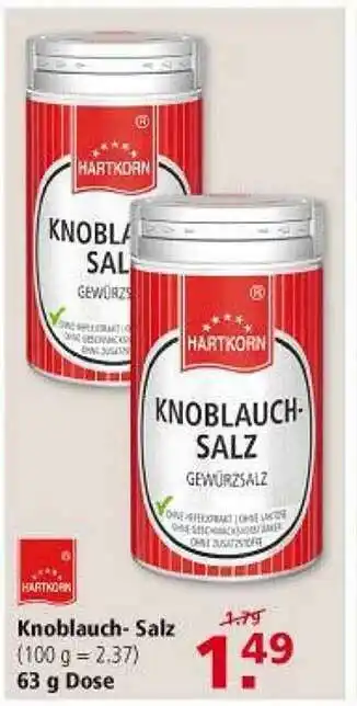 Multi Markt Knoblauch-salz Hartkorn Angebot