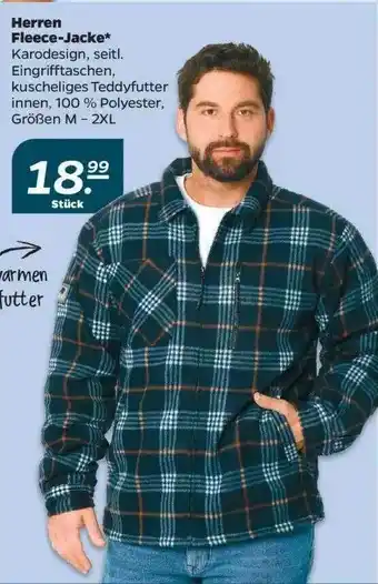 NETTO Herren Fleece-jacke Angebot