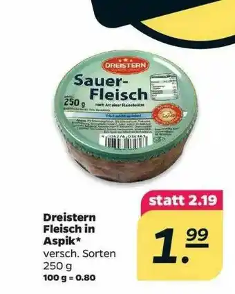 NETTO Dreistern Fleisch In Aspik Angebot