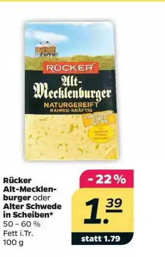 NETTO Rücker Alt-mecklenburger Oder Alter Schwede In Scheiben Angebot