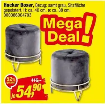 Opti Wohnwelt Hocker Boxer Angebot