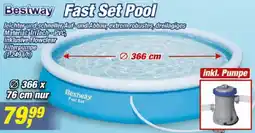 Posten Börse Bestway Fast Set Pool Angebot