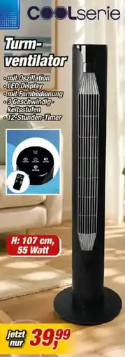 Posten Börse COOLserie Turmventilator Angebot