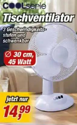 Posten Börse Coolserie Tischventilator Angebot