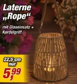 Posten Börse Laterne ,,Rope" Angebot