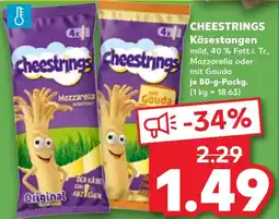 Kaufland Cheestrings käsestangen Angebot
