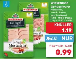 Kaufland WIESENHOF Geflügelwurst Angebot