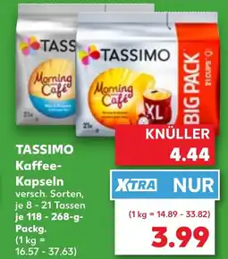 Kaufland Tassimo kaffee kapseln Angebot