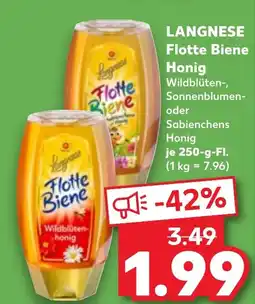 Kaufland LANGNESE Flotte Biene Honig Angebot