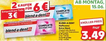 Kaufland BLEND-A-DENT Haftcreme Extra Stark Angebot
