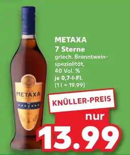 Kaufland METAXA 7 Sterne Angebot