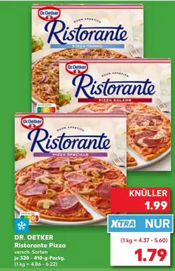 Kaufland DR. OETKER Ristorante Pizza Angebot