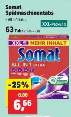 Thomas Philipps Somat Spülmaschinentabs Angebot