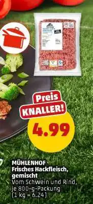 PENNY MÜHLENHOF Frisches Hackfleisch, gemischt Angebot