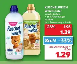 Kaufland Kuschelweich weichspüler Angebot