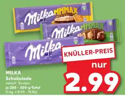 Kaufland MILKA Schokolade Angebot
