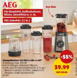 PENNY Kompaktmixer-Set DELI 4 CB4-1-6ST Angebot