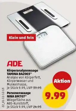 PENNY Personenwaage NINA BM707 Angebot
