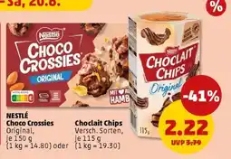 PENNY Choclait Chips Angebot