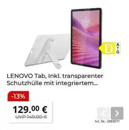 MediaMarkt Lenovo Tab Angebot