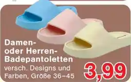 Wiglo Wunderland Damen oder Herren Badepantoletten Angebot