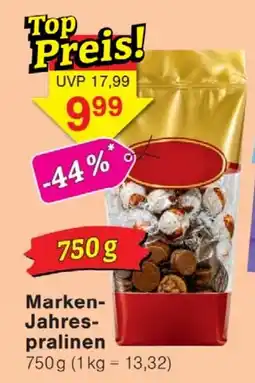 Wiglo Wunderland Marken Jahrespralinen Angebot