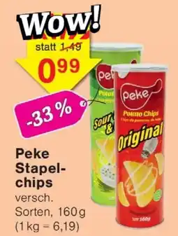 Wiglo Wunderland Peke Stapelchips Angebot