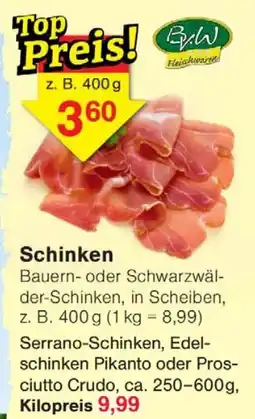 Wiglo Wunderland Schinken Angebot