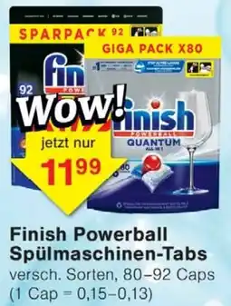 Wiglo Wunderland Finish Powerball Spülmaschinen-Tabs Angebot
