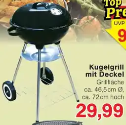 Wiglo Wunderland Kugelgrill mit Deckel Angebot