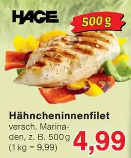 Wiglo Wunderland HAGE Hähncheninnenfilet Angebot