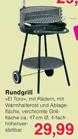 Wiglo Wunderland Rundgrill Angebot