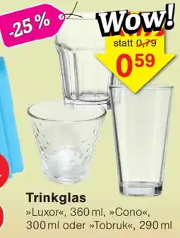 Wiglo Wunderland Trinkglas Angebot