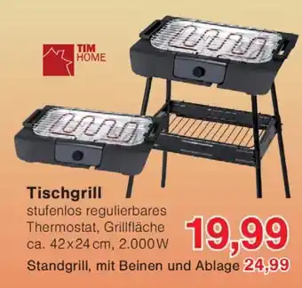 Wiglo Wunderland TIM HOME Tischgrill Angebot