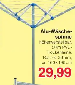 Wiglo Wunderland Alu-Wäschespinne Angebot