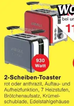 Wiglo Wunderland 2-Scheiben-Toaster Angebot