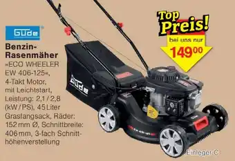 Wiglo Wunderland Güde Benzin Rasenmäher Angebot