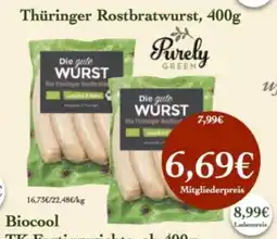 LPG Biomarkt Thüringer Rostbratwurst Angebot